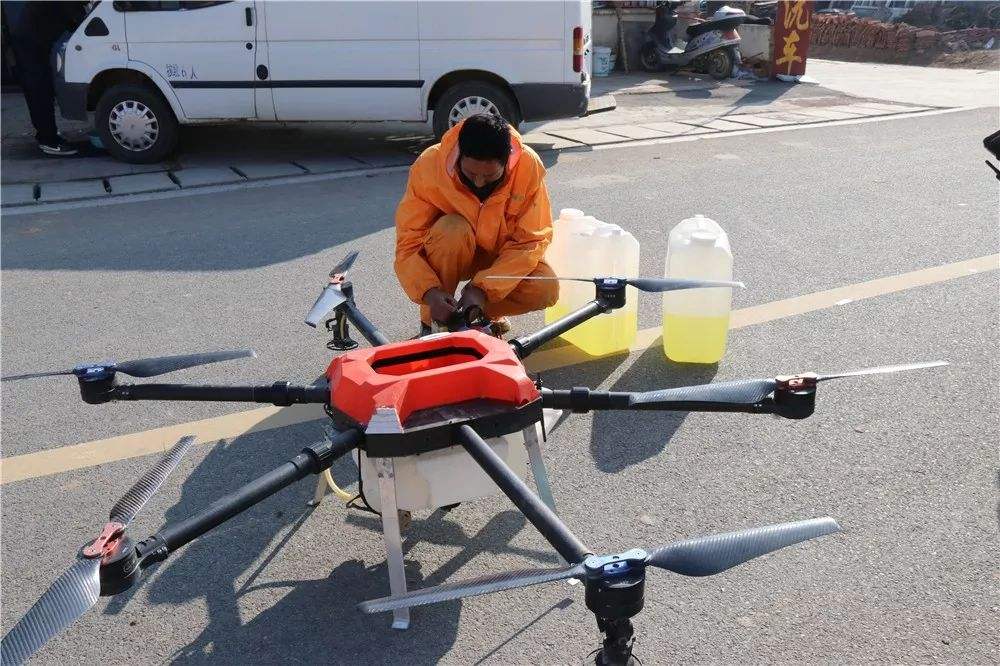 無人機(jī)消毒